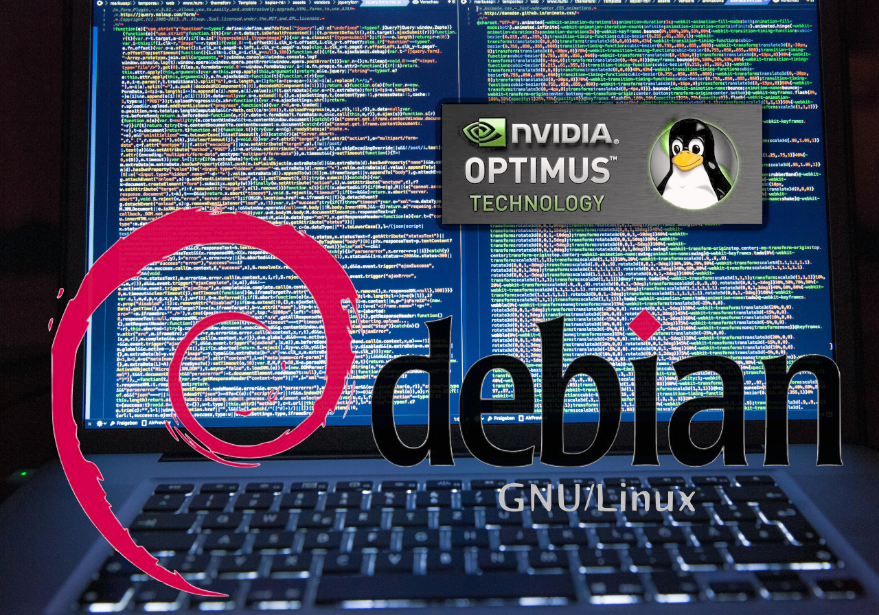 2.4.2 Einrichtung Debian - Installieren des properitären Gerätetreiber von Nvidia Optimus